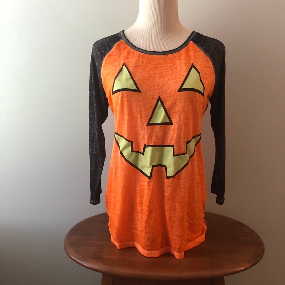 Halloween Jack O Lantern Tee